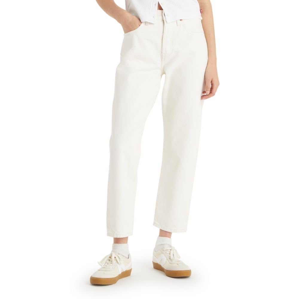 NWT Levi's 501 Original Cropped Jeans Ethereal Ecru High Rise 25x26